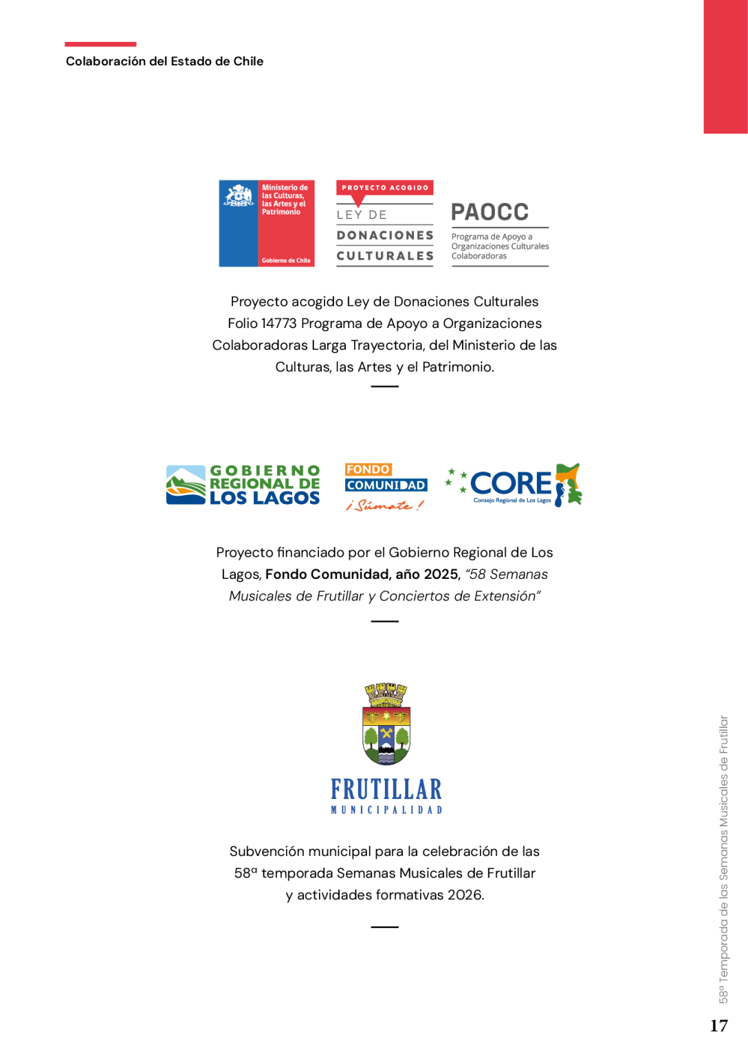 FrutillarN58 - Editorial Brochure-Digital - 2026 17 of 82