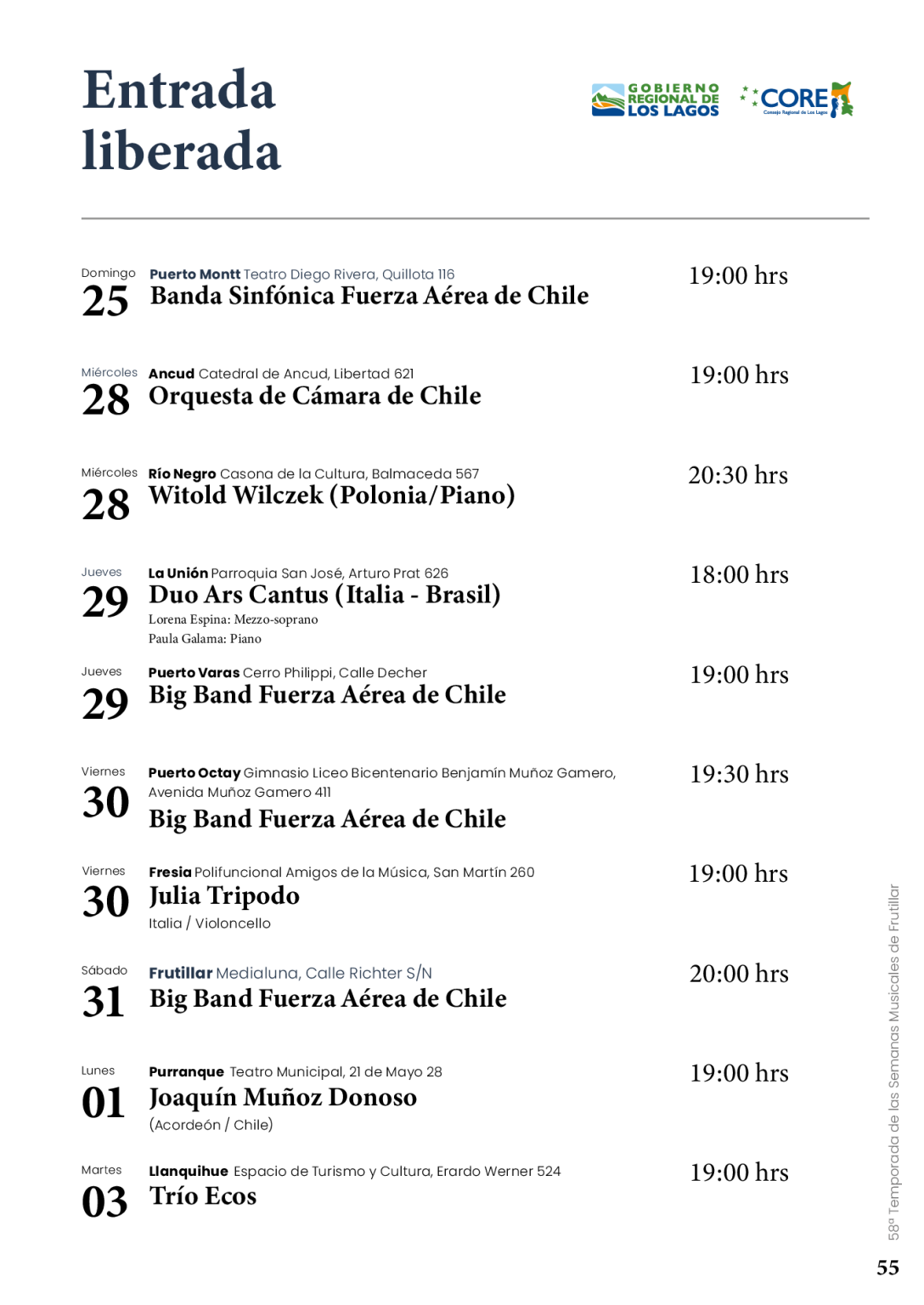 FrutillarN58 - Editorial Brochure-Digital - 2026 55 of 82