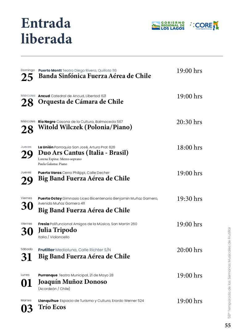 FrutillarN58 - Editorial Brochure-Digital - 2026 55 of 82