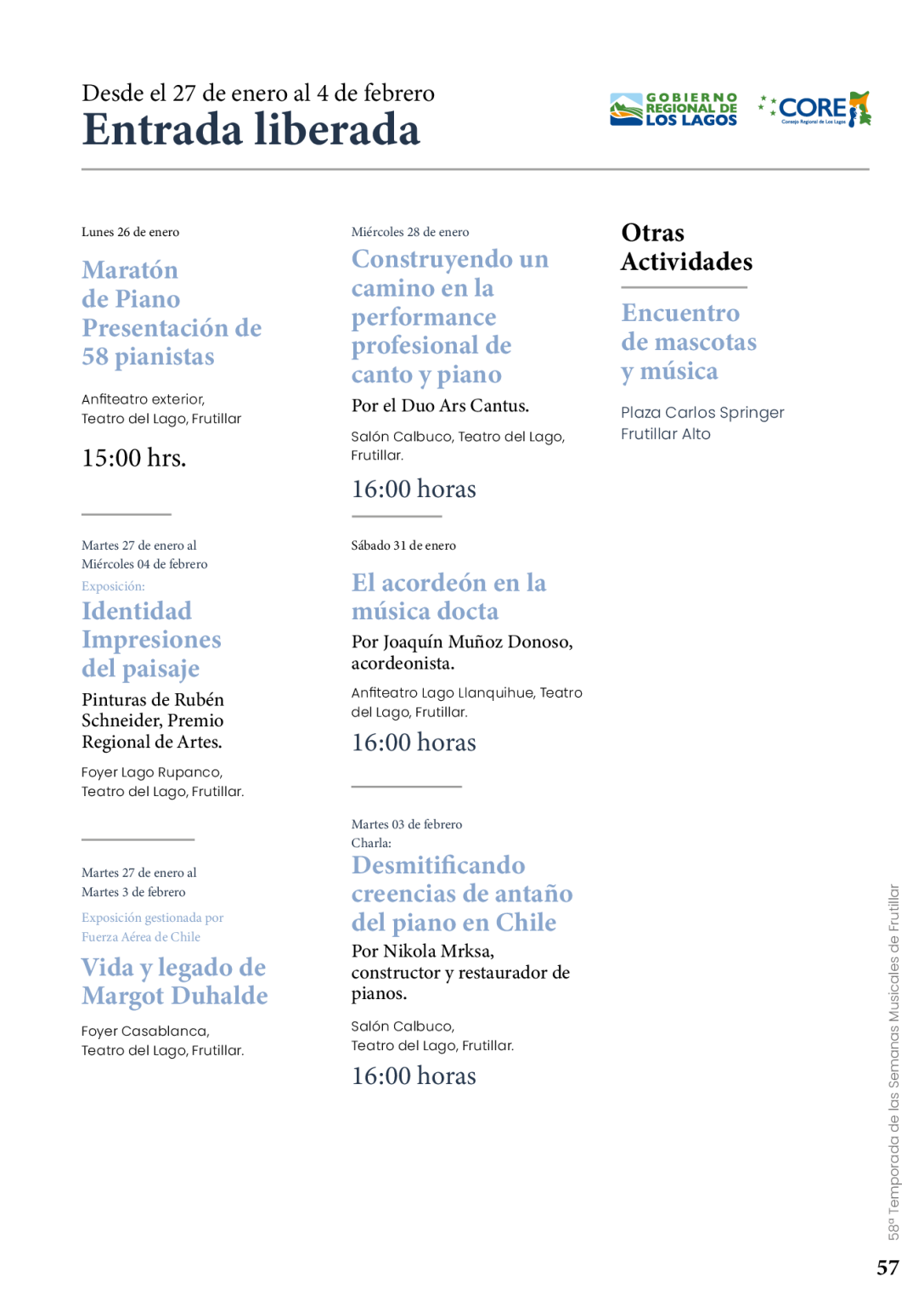 FrutillarN58 - Editorial Brochure-Digital - 2026 57 of 82